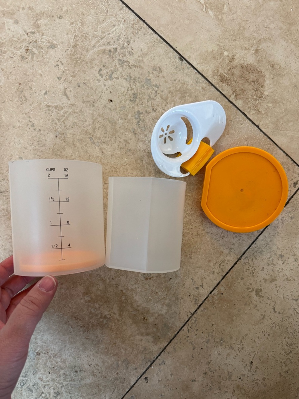 Kuhn Rikon egg separator container set